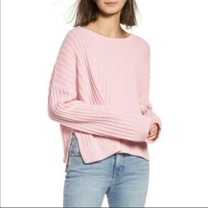 Rails Joelle Petal Melange Wool Cashmere Sweater